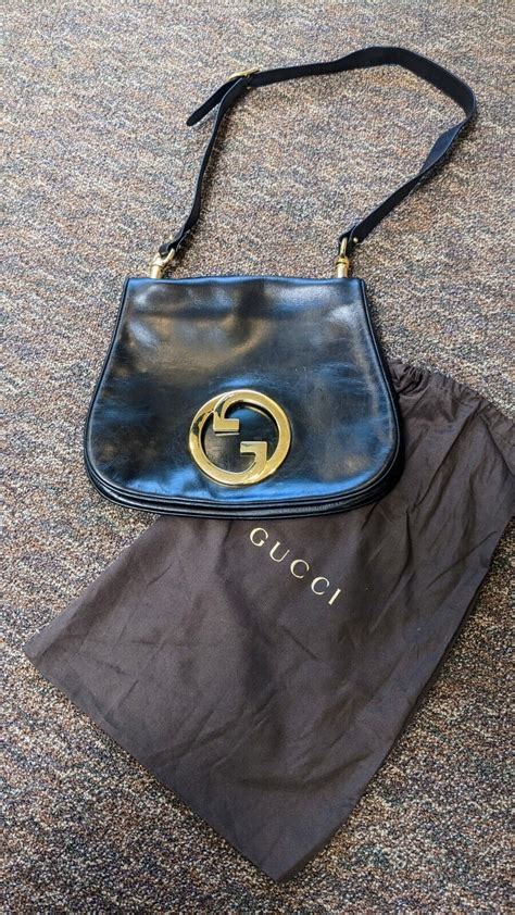 gucci blondie black bag|vintage Gucci blondie bag.